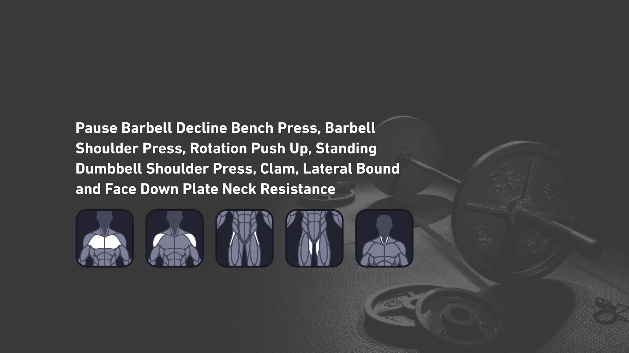 Fitbod - Chest, Shoulders, Abductors, Adductors, Neck ๐๏ธ