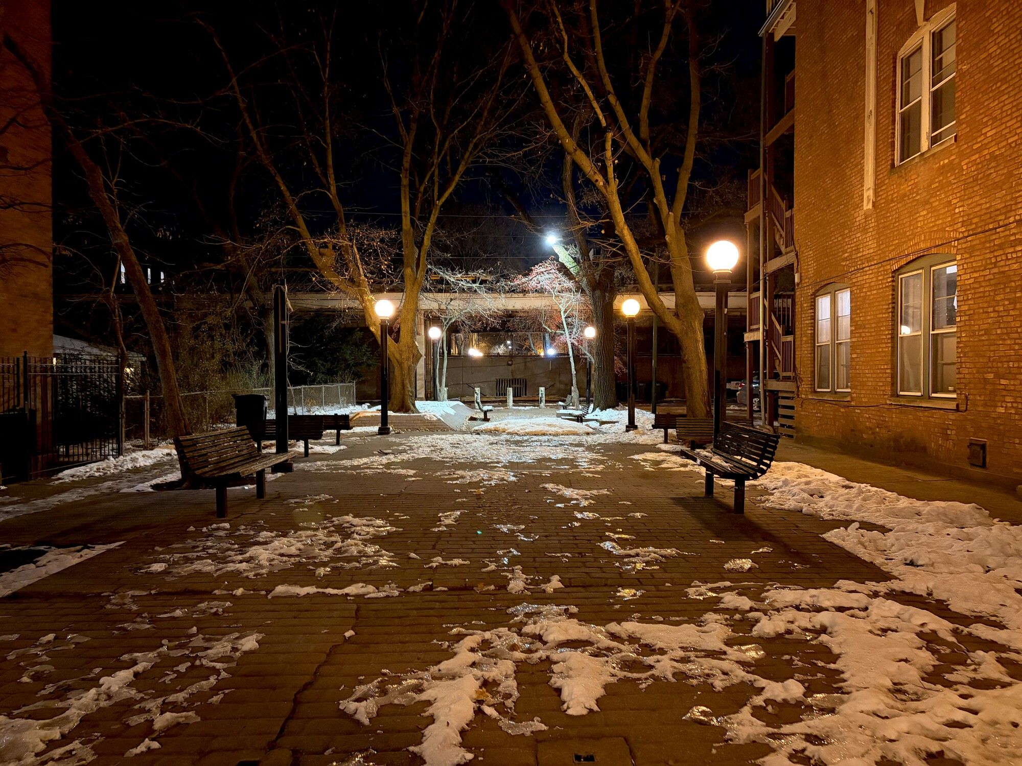 The cold December snow and early dark nights make you reflect