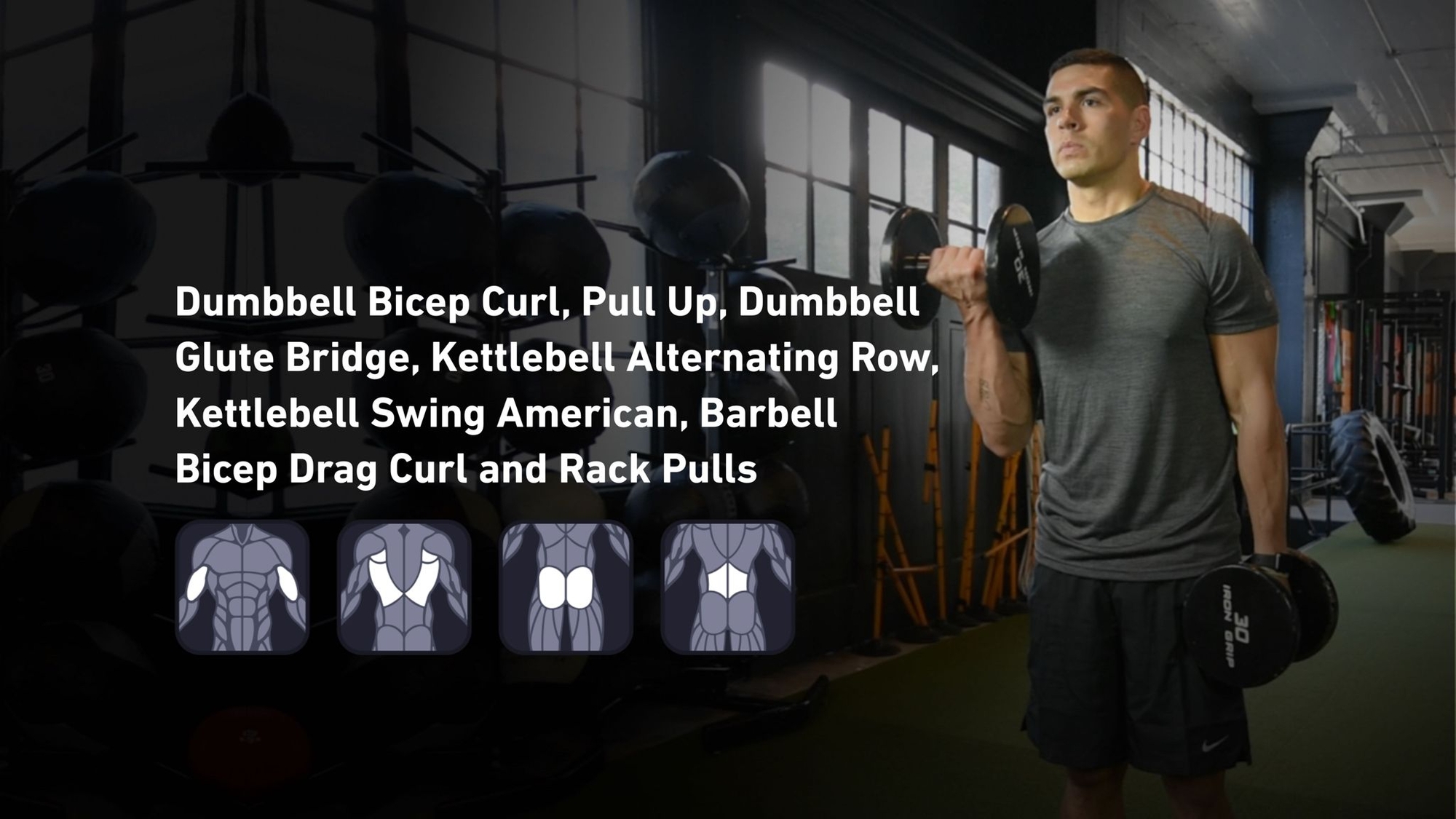 Fitbod - Biceps, Back, Glutes, Lower Back ๐๏ธ