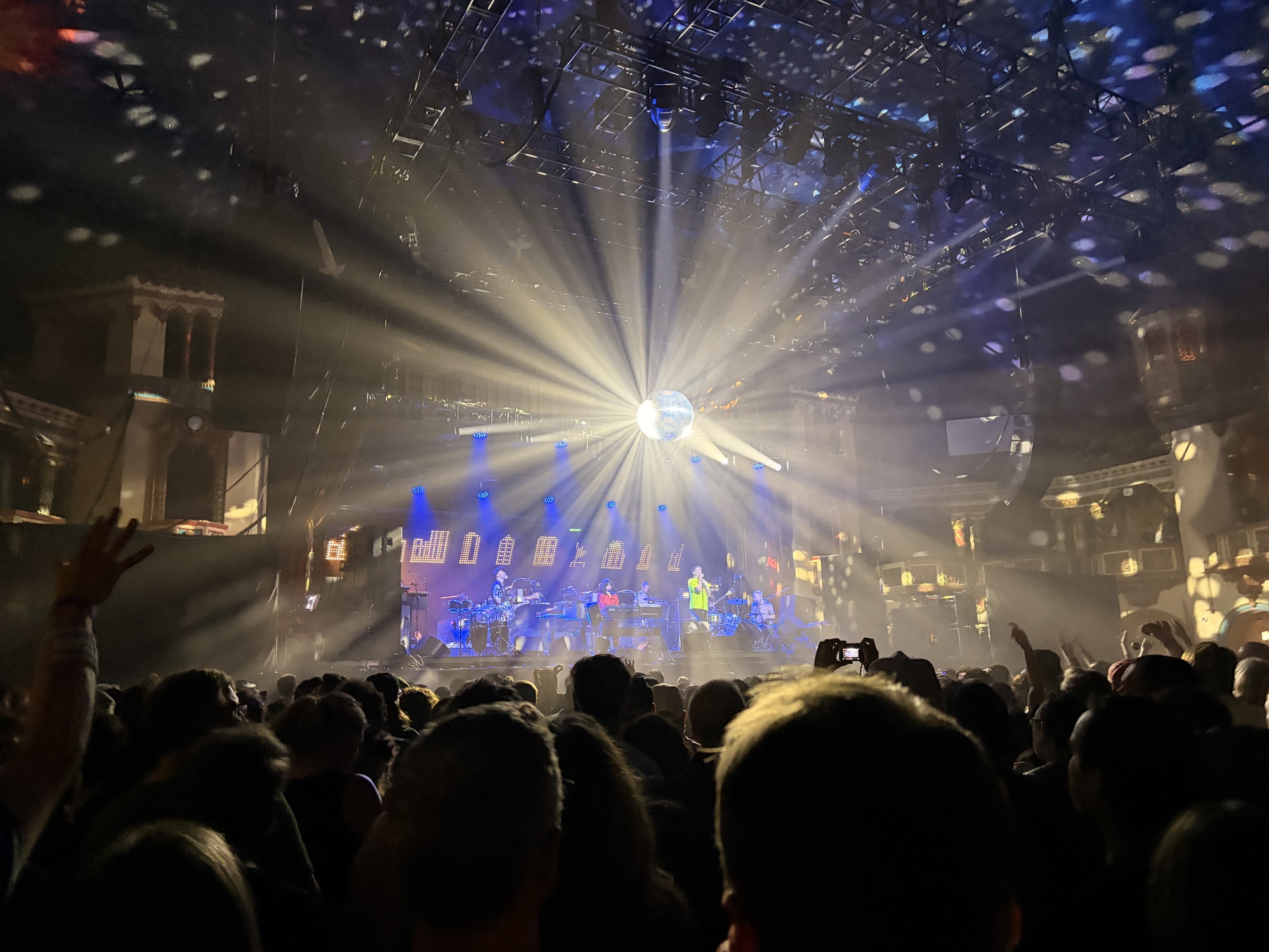 A disco ball makes every concert better