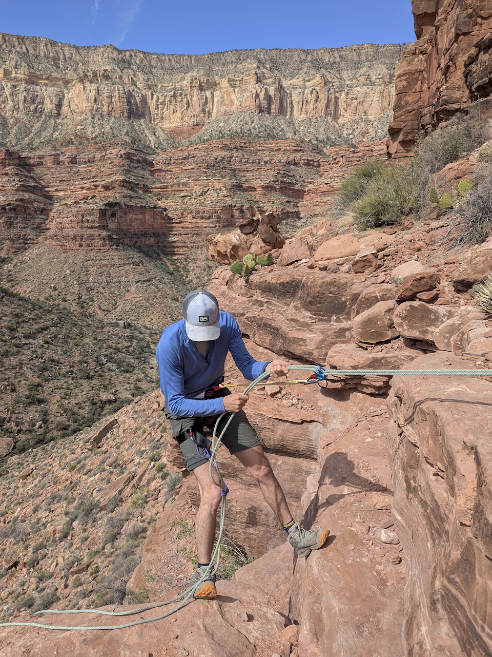 first rappel