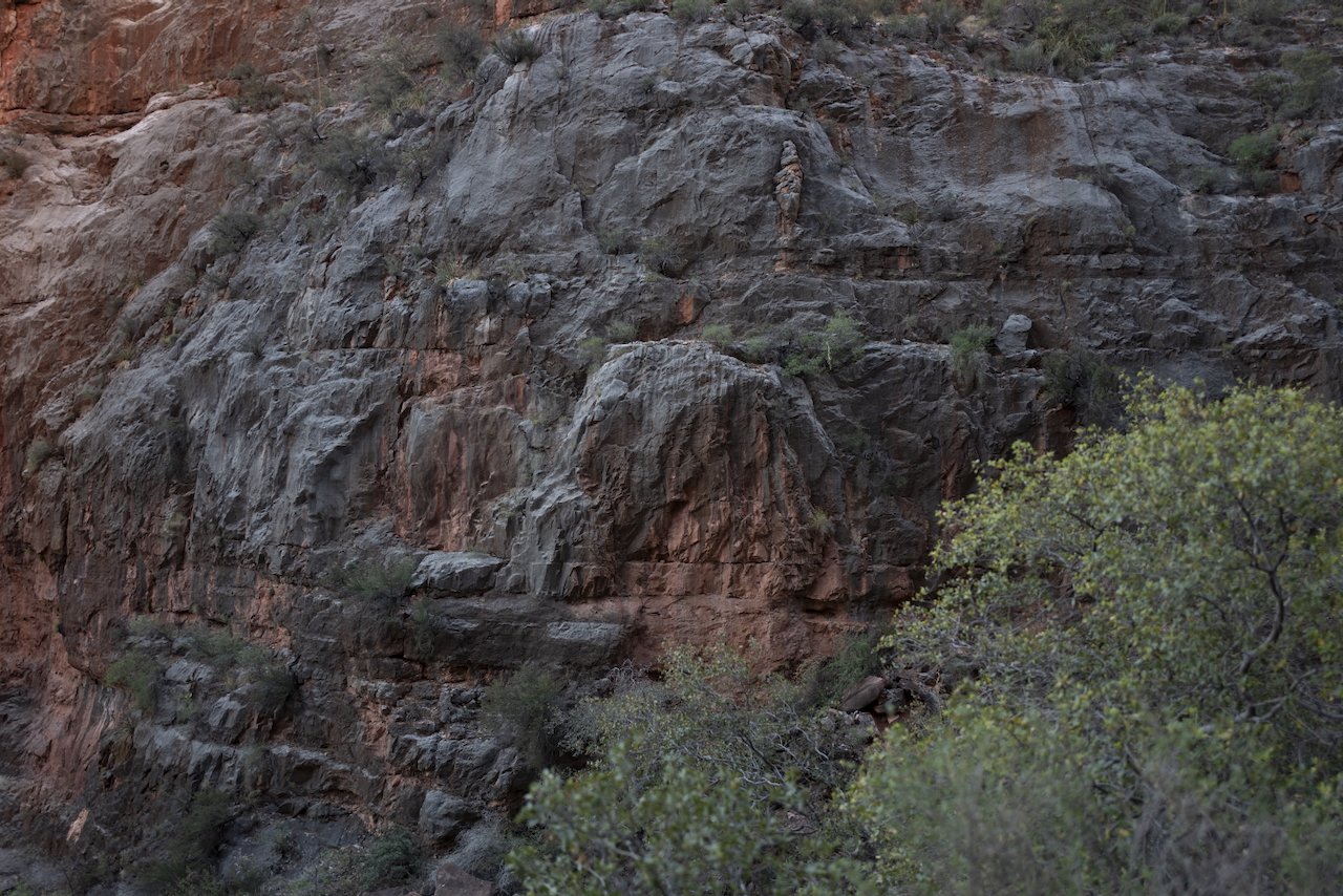 rock face