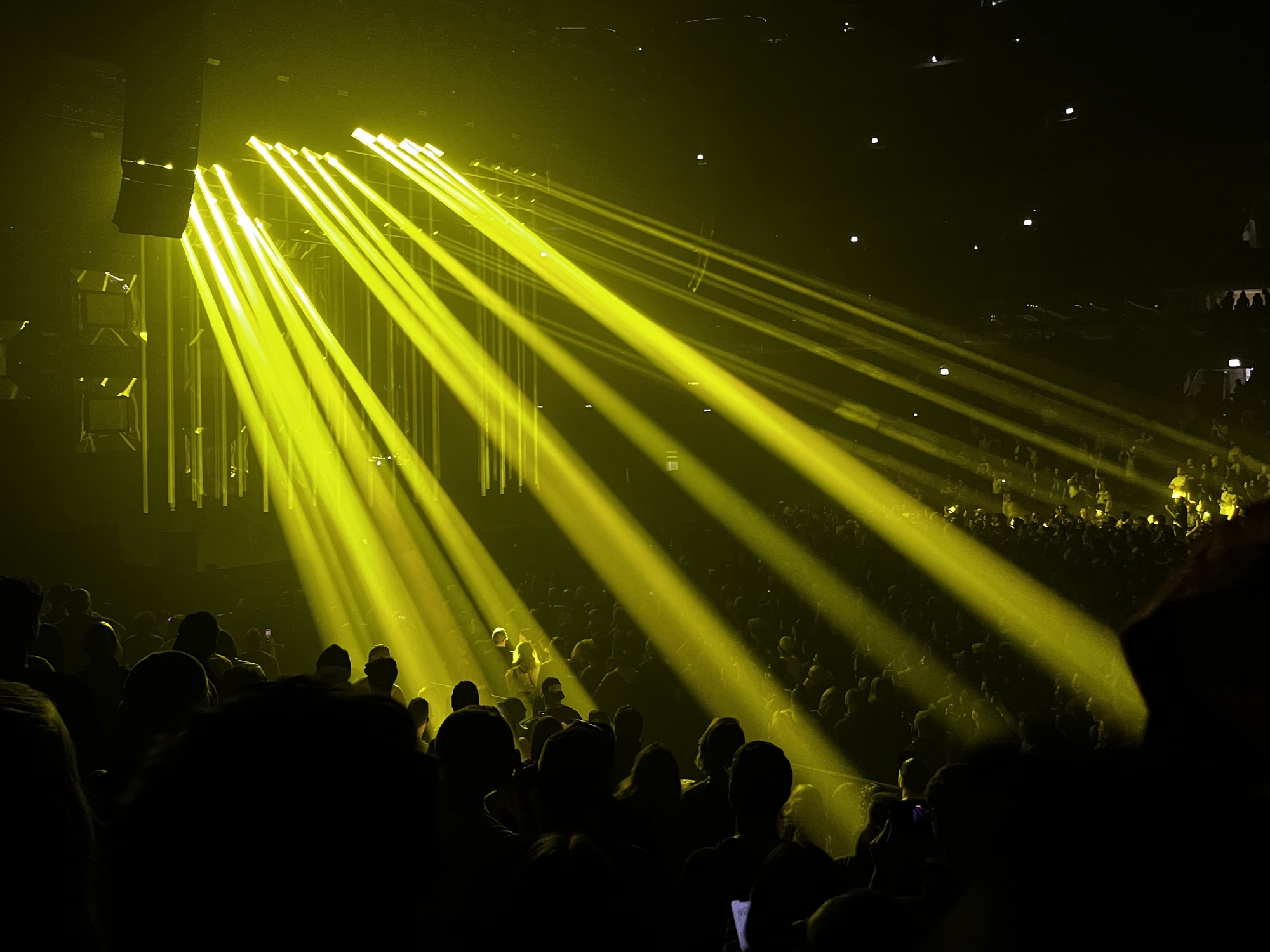 Justice performing at The United Center