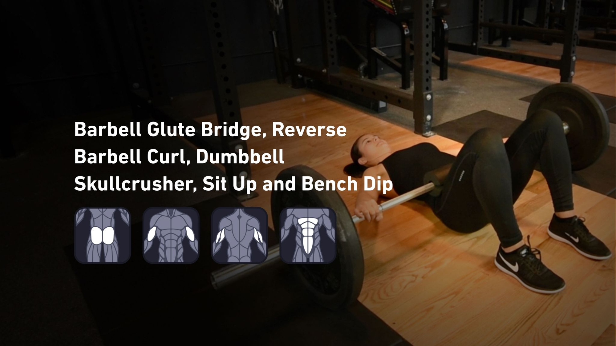 Fitbod - Glutes, Biceps, Triceps, Abs 🏋️