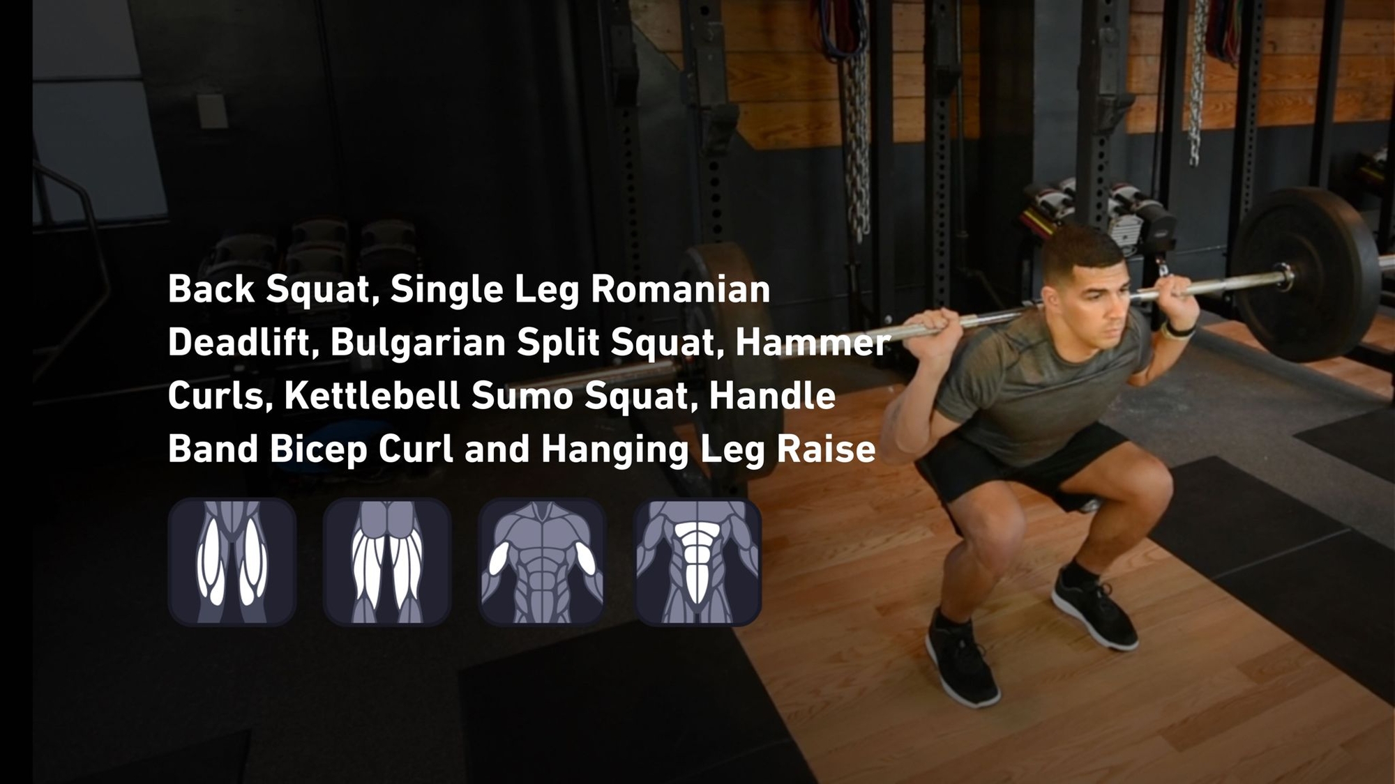 Fitbod - Quadriceps, Hamstrings, Biceps, Abs ๐๏ธ