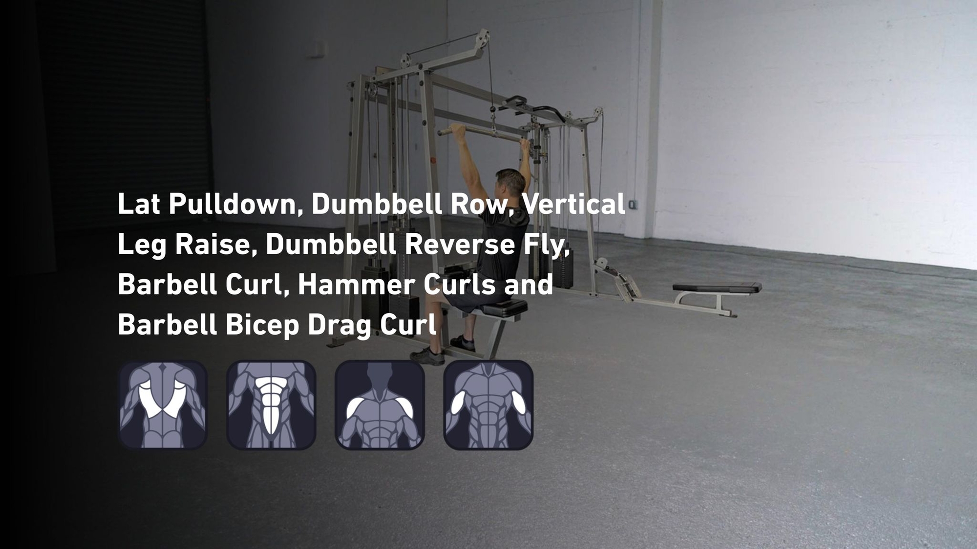 Fitbod - Back, Abs, Shoulders, Biceps 🏋️