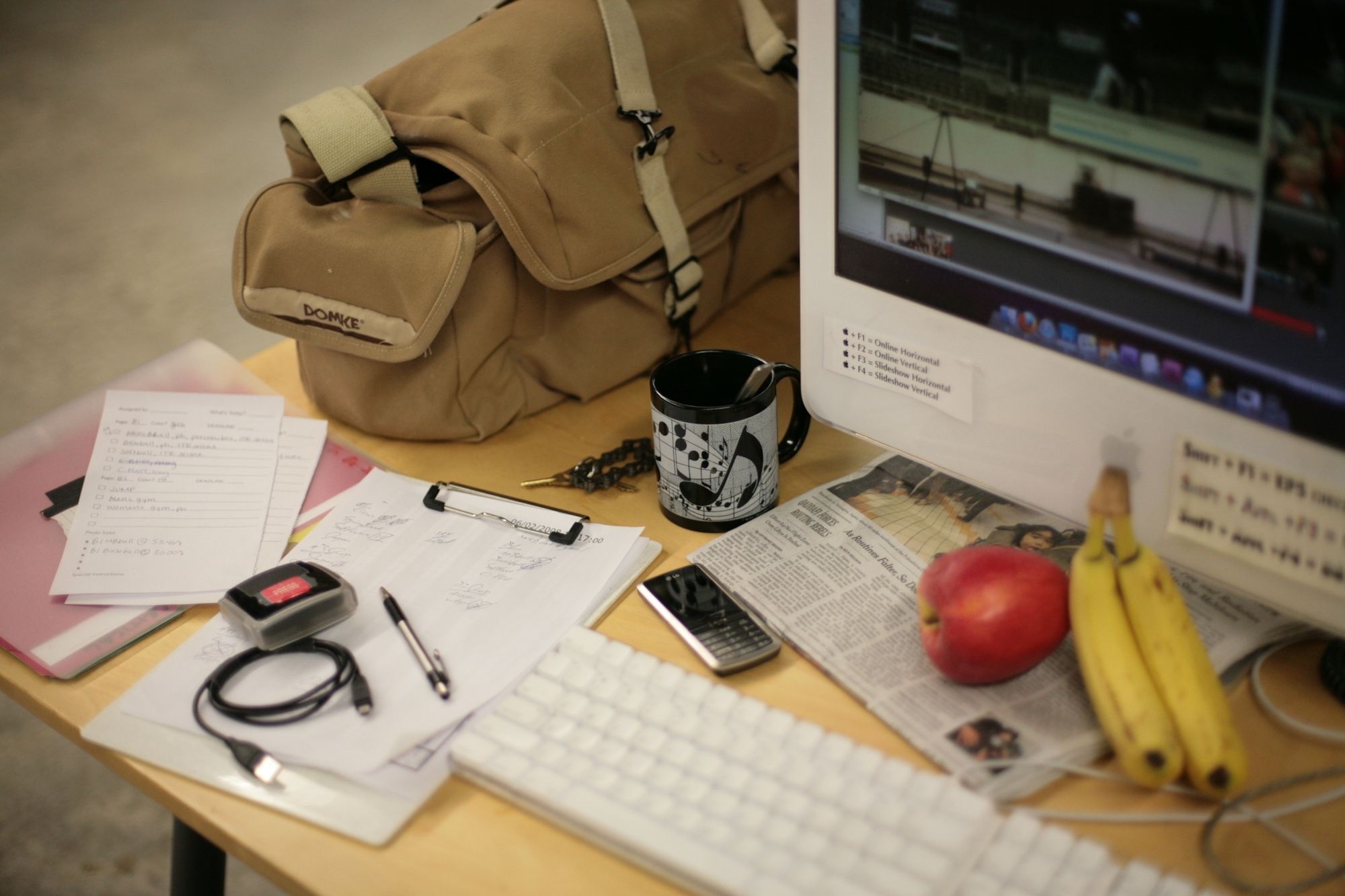 Desk, March 2011