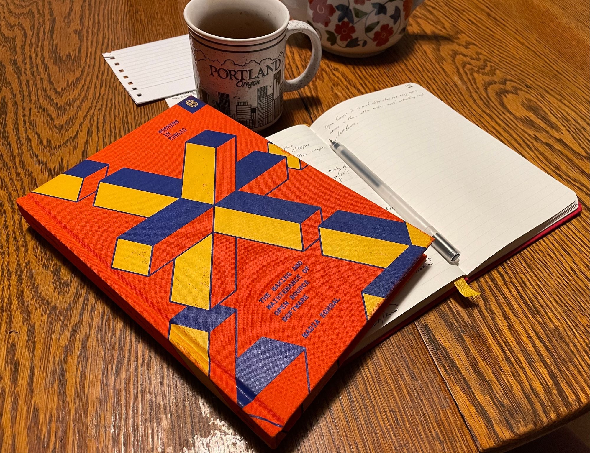 After Reading: Working in Public