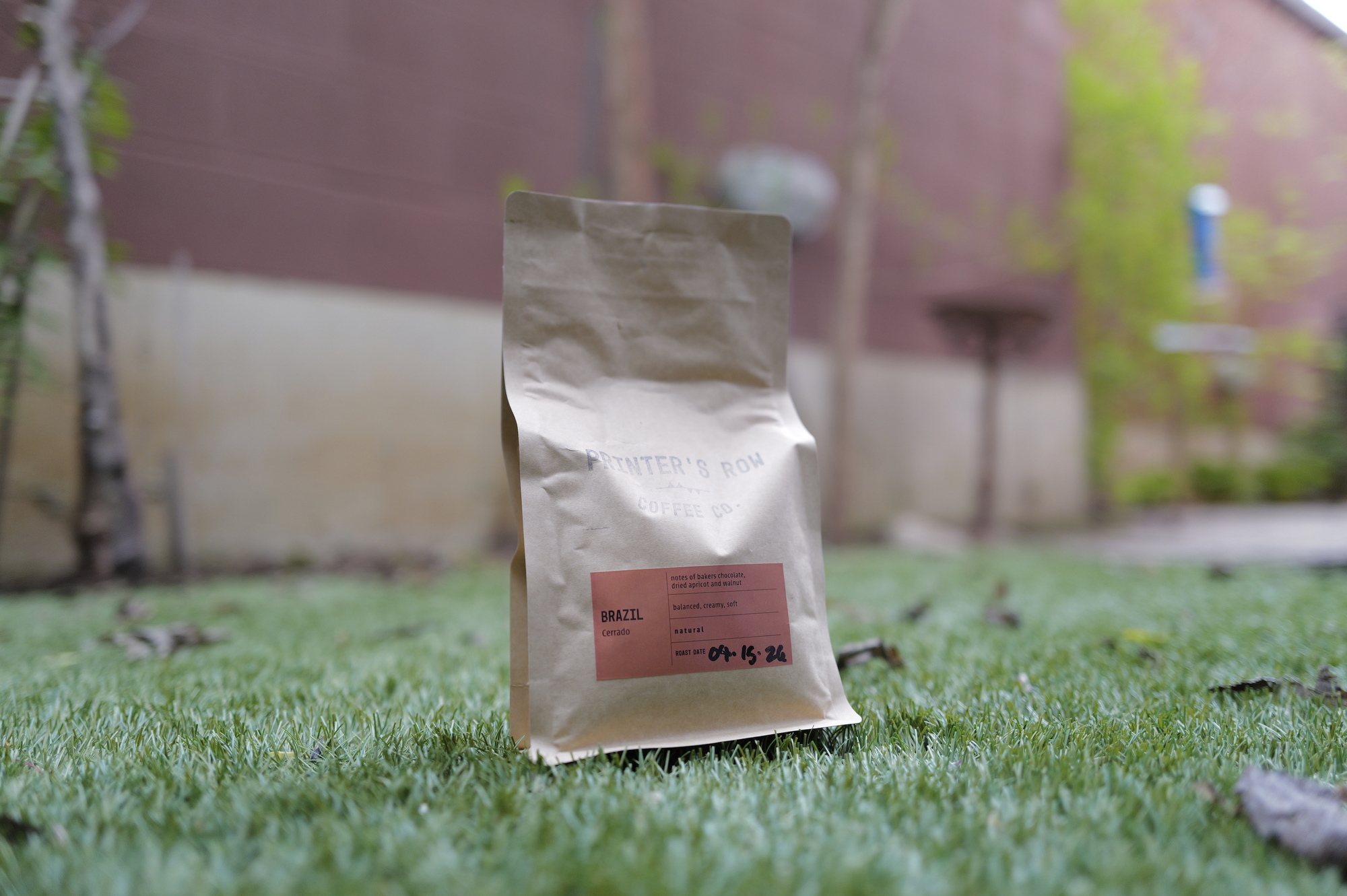 Bag of Brazil Cerrado from Printer's Row Coffee Co.