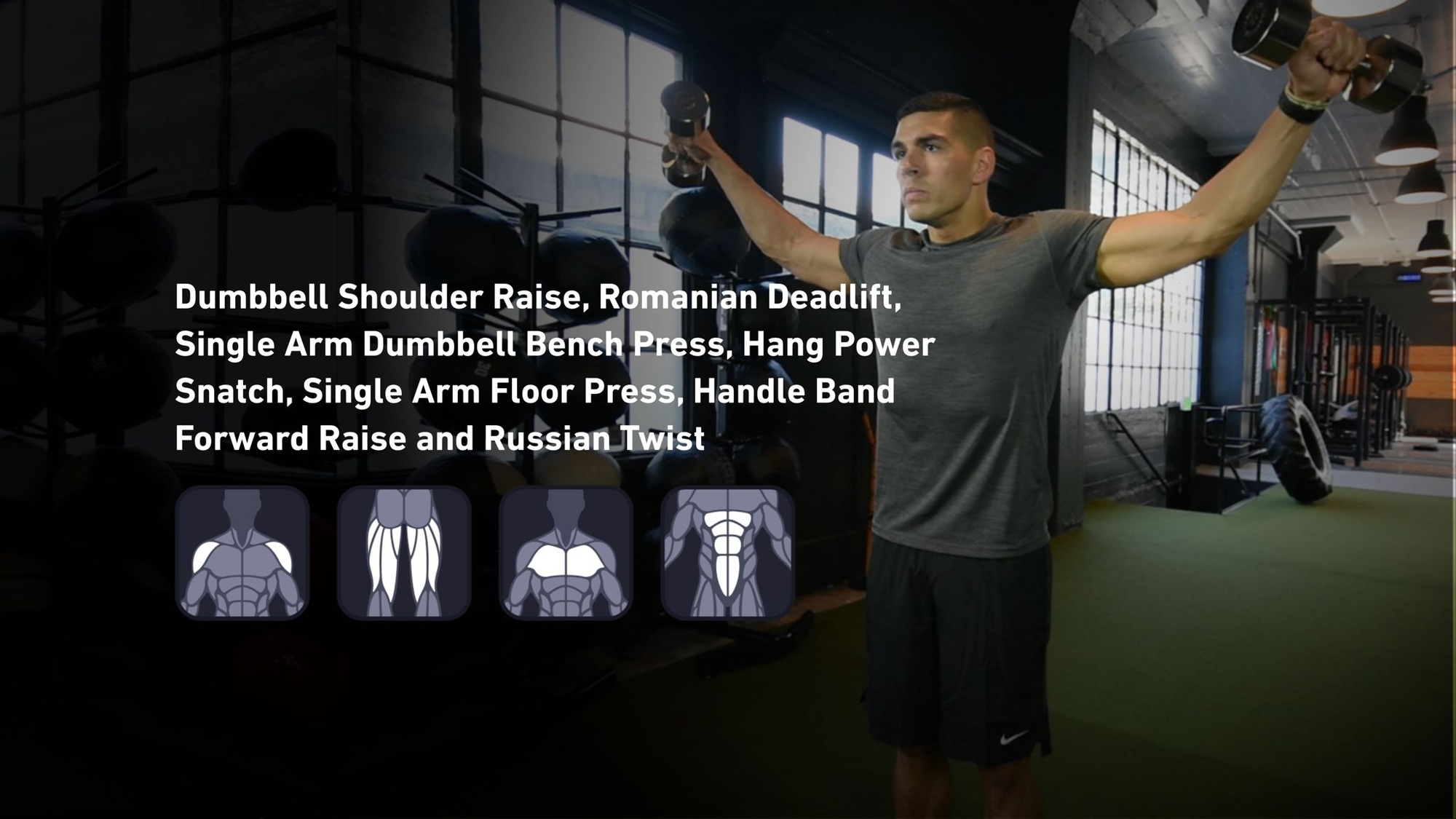 Fitbod - Shoulders, Hamstrings, Chest, Abs ๐๏ธ