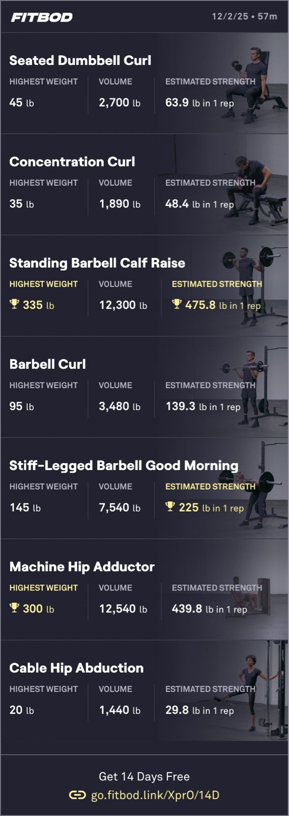 Afternoon Weight Training