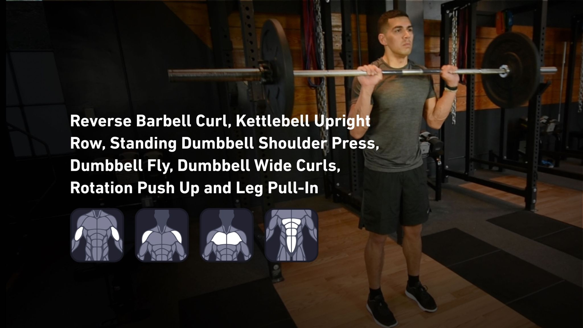 Fitbod - Biceps, Shoulders, Chest, Abs ๐๏ธ