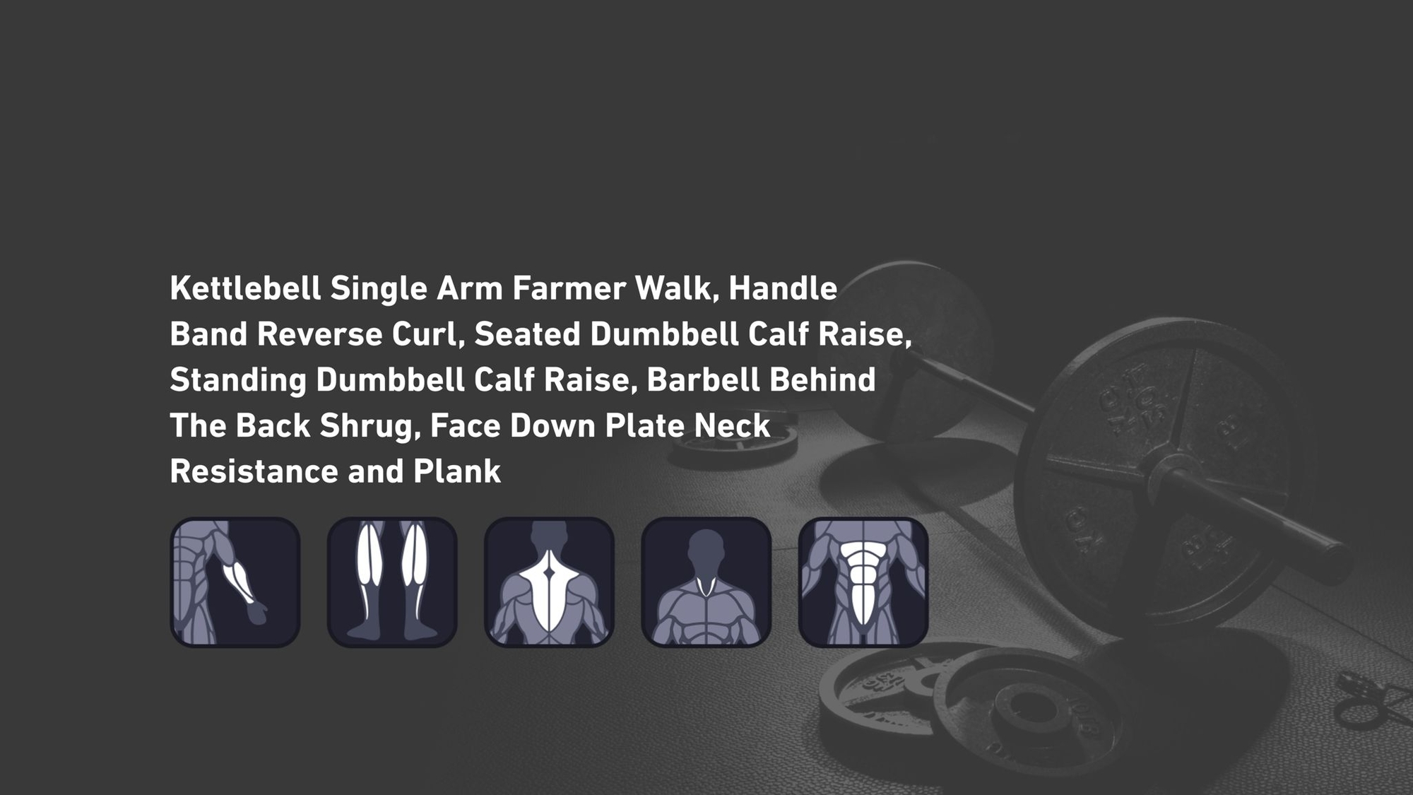 Fitbod - Forearms, Calves, Trapezius, Neck, Abs ๐๏ธ