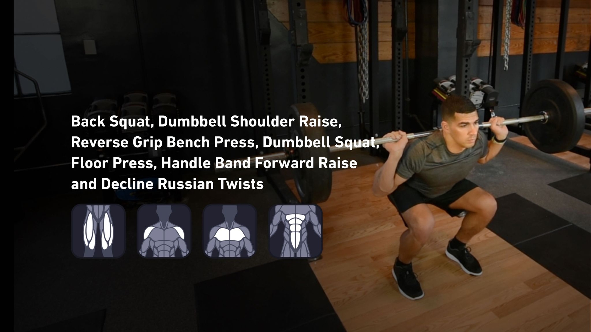 Fitbod - Quadriceps, Shoulders, Chest, Abs ๐๏ธ