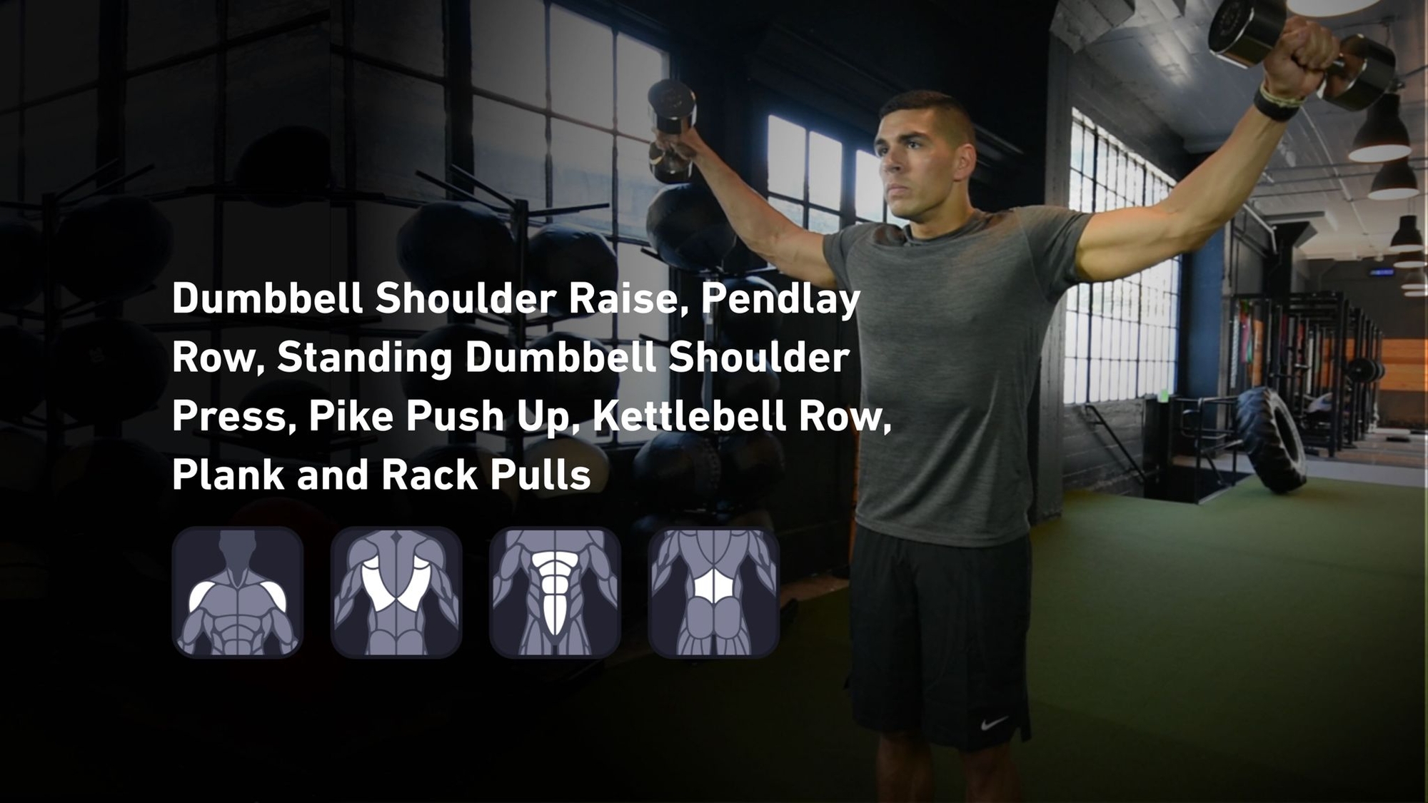 Fitbod - Shoulders, Back, Abs, Lower Back ๐๏ธ