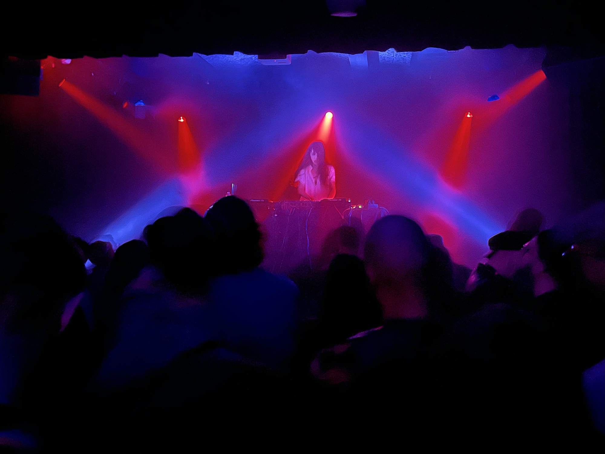 Marie Davidson DJing