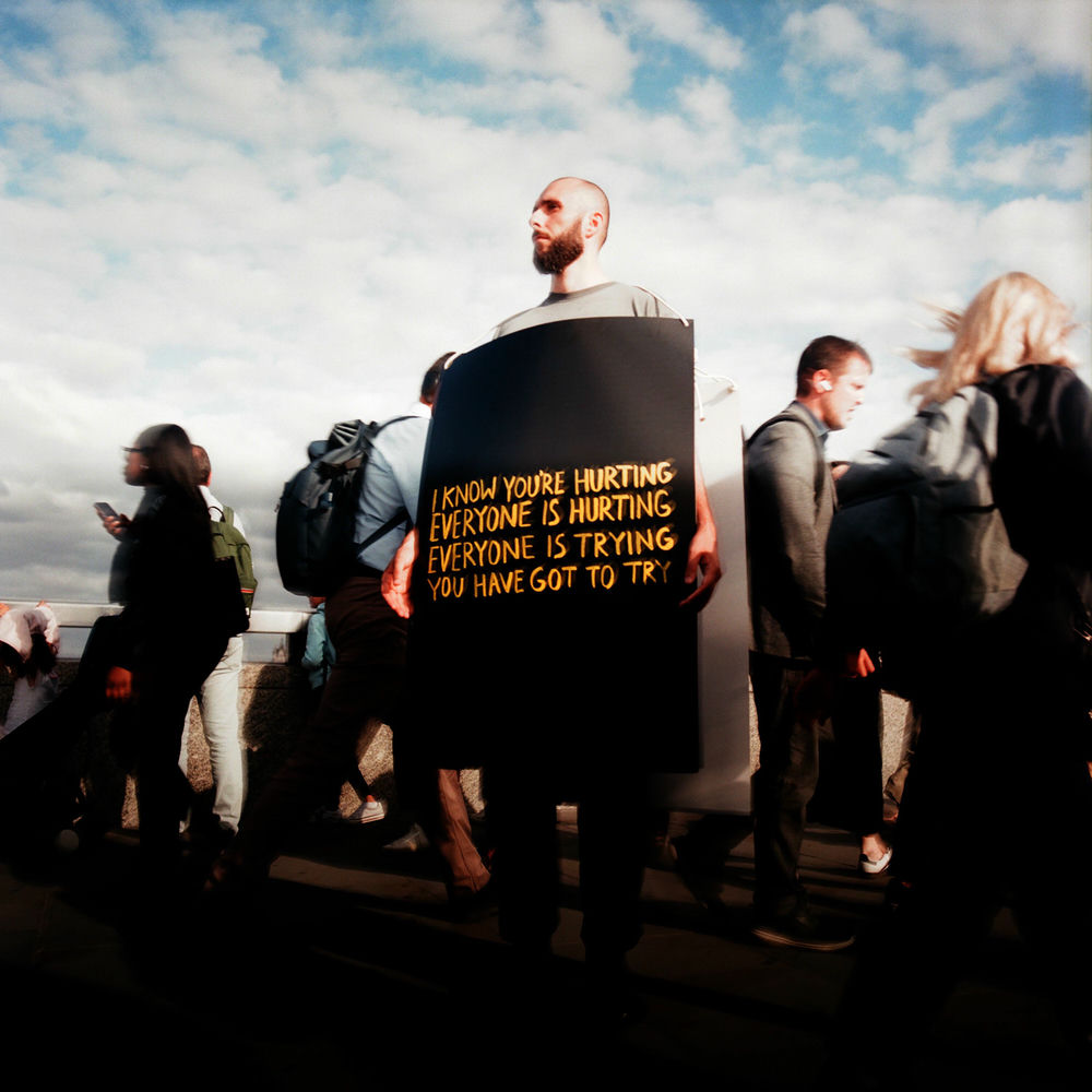 I know you're hurting, everyone is hurting, everyone is trying, you have got to try by Joshua Idehen