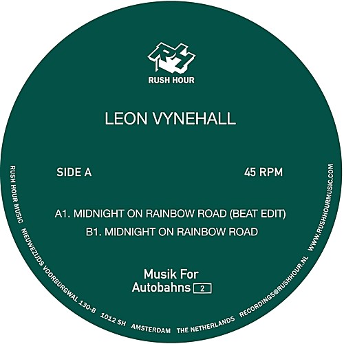 Leon Vynehall - Midnight on Rainbow Road - Single