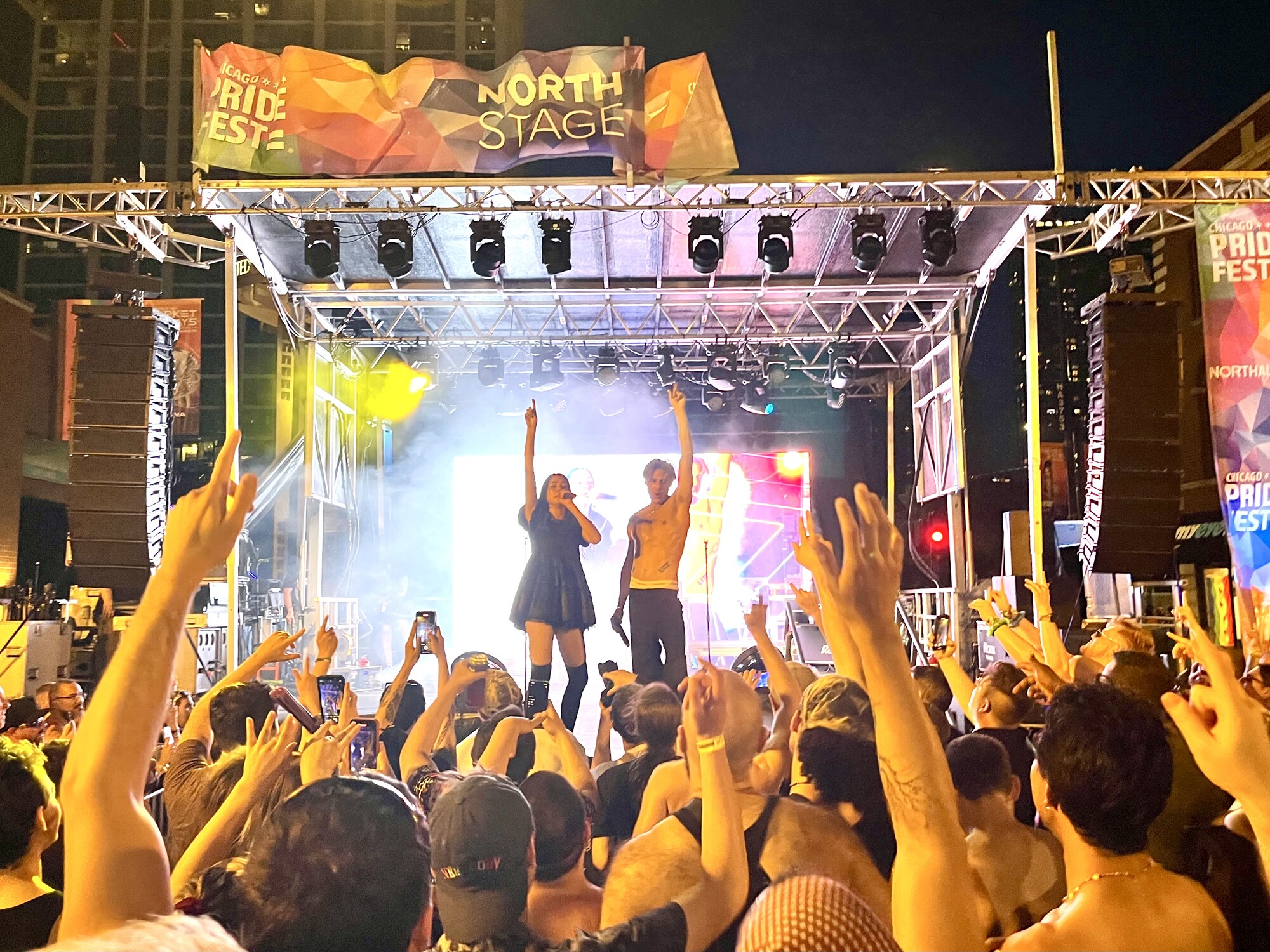 Confidence Man at Chicago Pride Fest