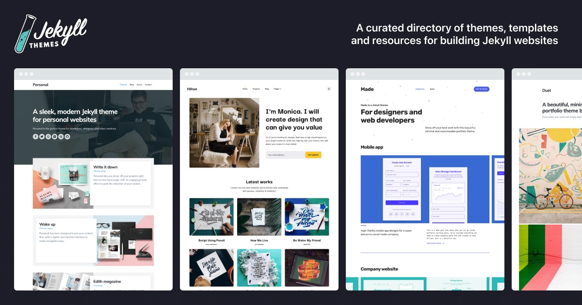 Jekyll Themese Hero image
