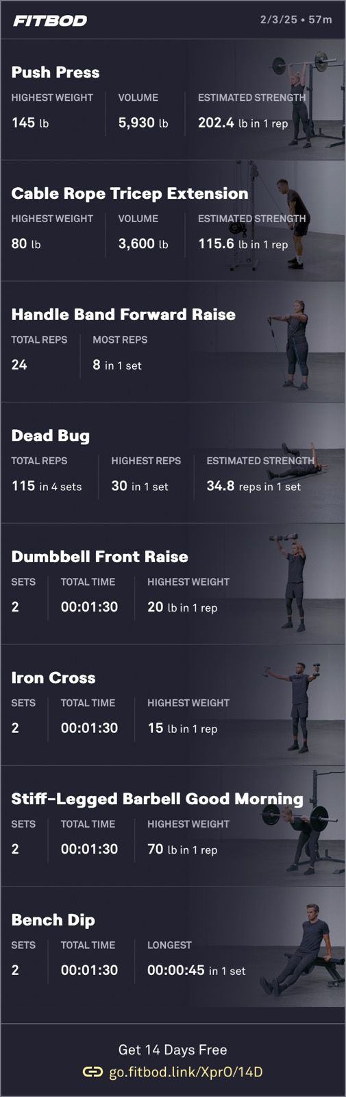 Evening Weight Training 🏋️