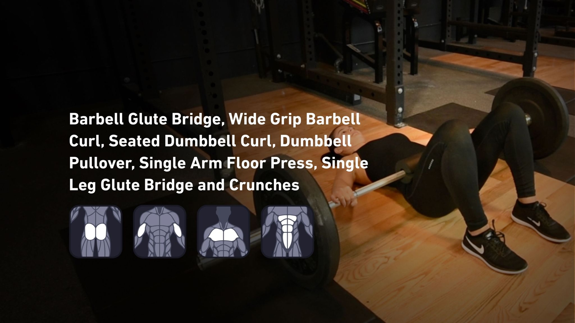 Fitbod - Glutes, Biceps, Chest, Abs 🏋️