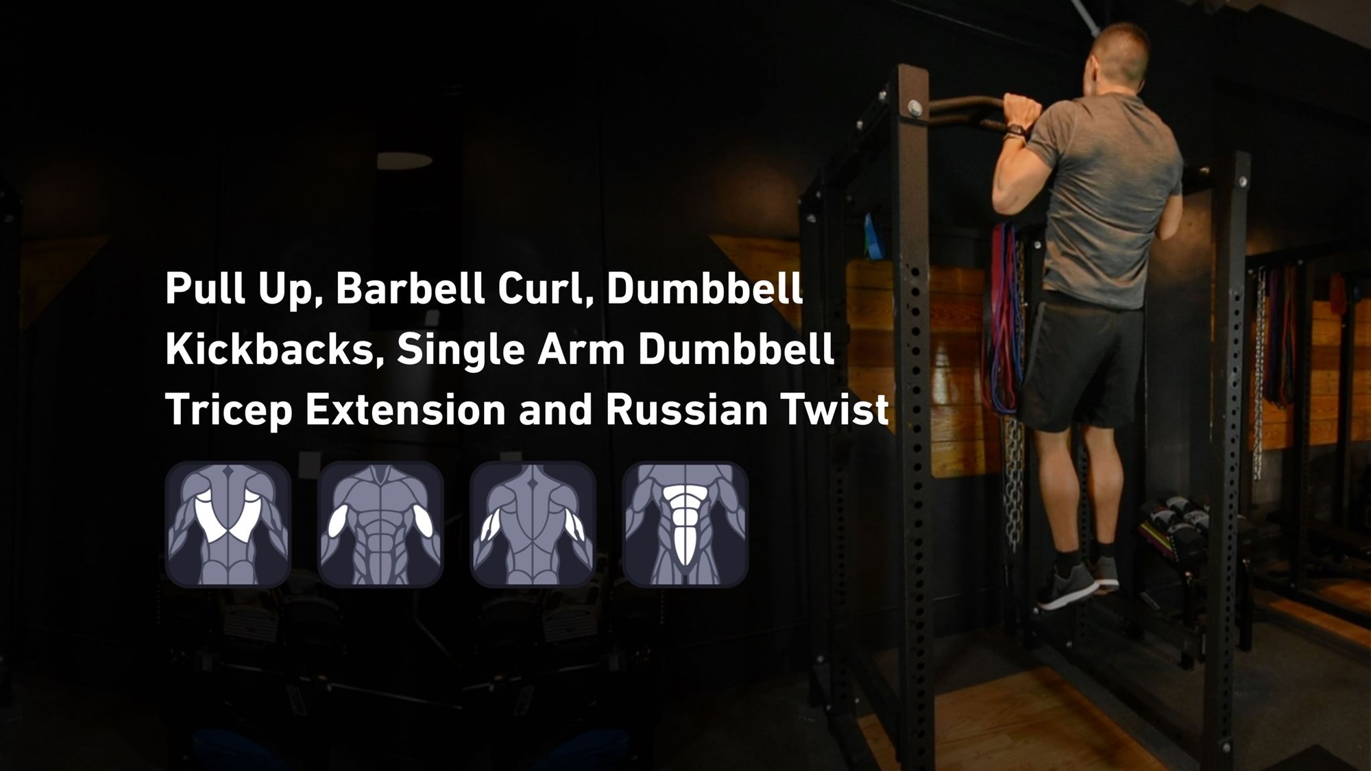 Fitbod - Back, Biceps, Triceps, Abs 🏋️
