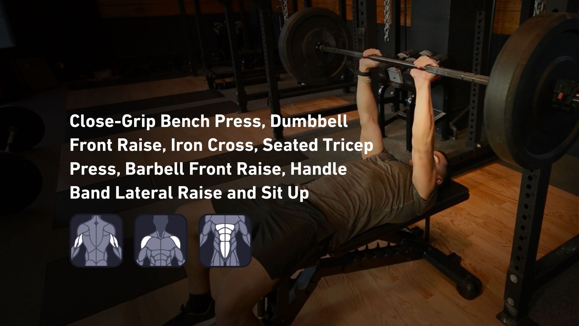 Fitbod - Triceps, Shoulders, Abs 🏋️