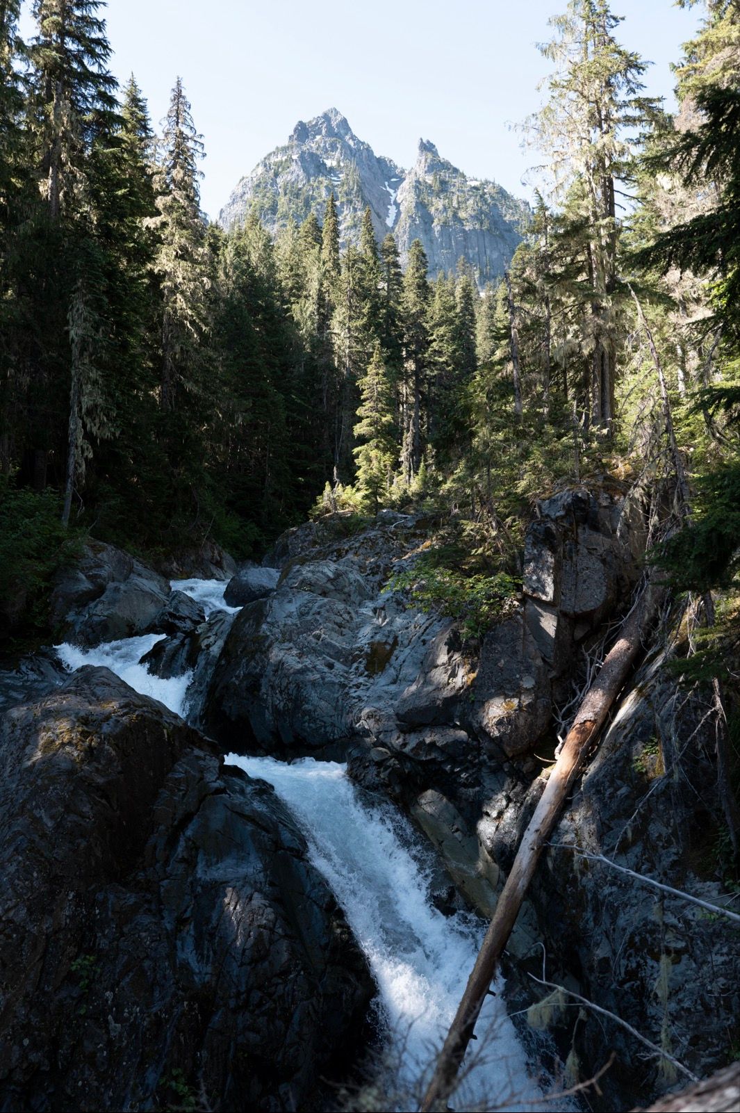 Hiking to Summerland