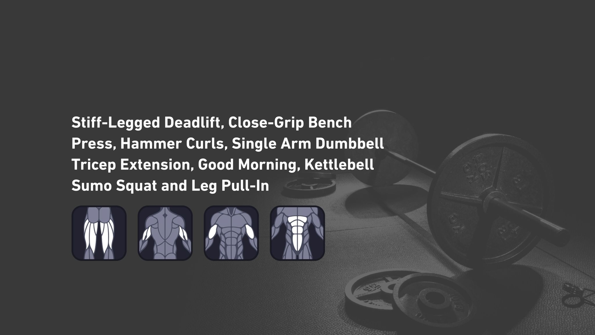 Fitbod - Hamstrings, Triceps, Biceps, Abs ๐๏ธ