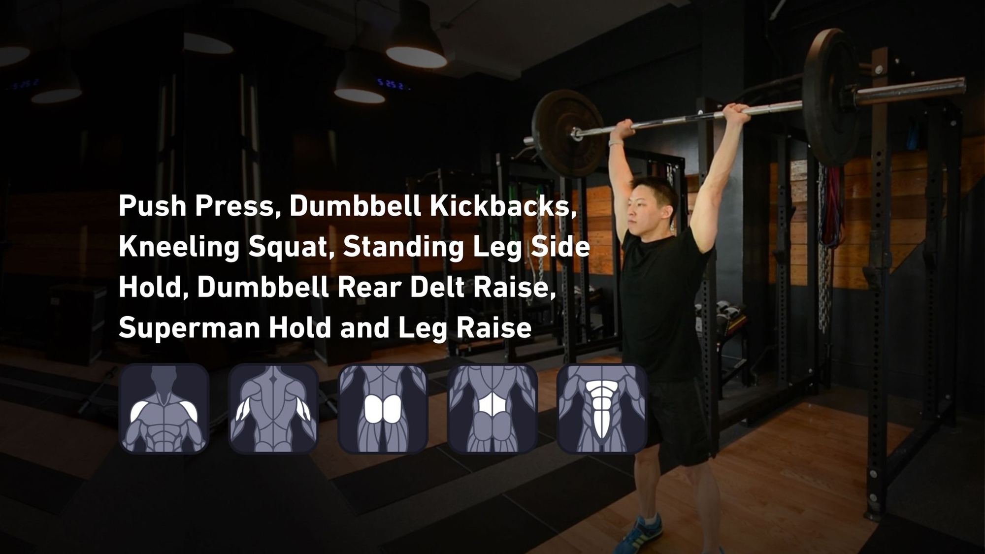 Fitbod - Shoulders, Triceps, Glutes, Lower Back, Abs ๐๏ธ