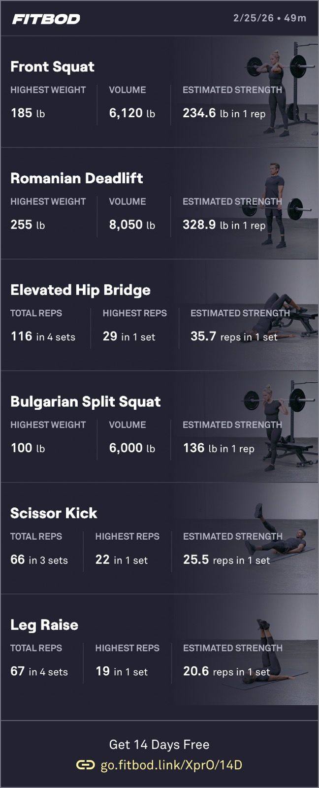 Getting Legs Stronger