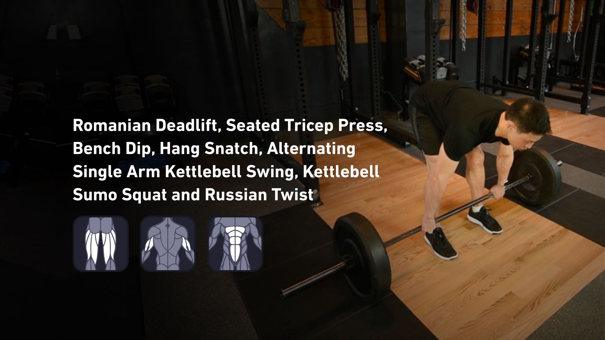 Fitbod - Hamstrings, Triceps, Abs 🏋️