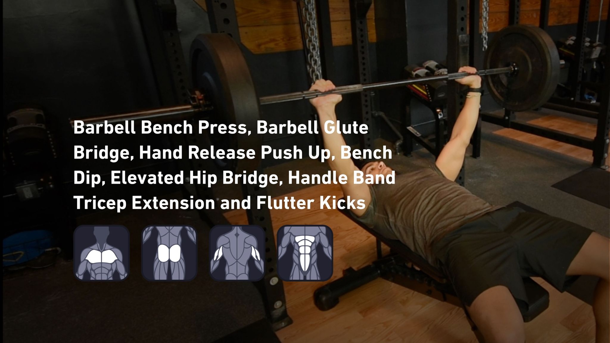 Fitbod - Chest, Glutes, Triceps, Abs 🏋️