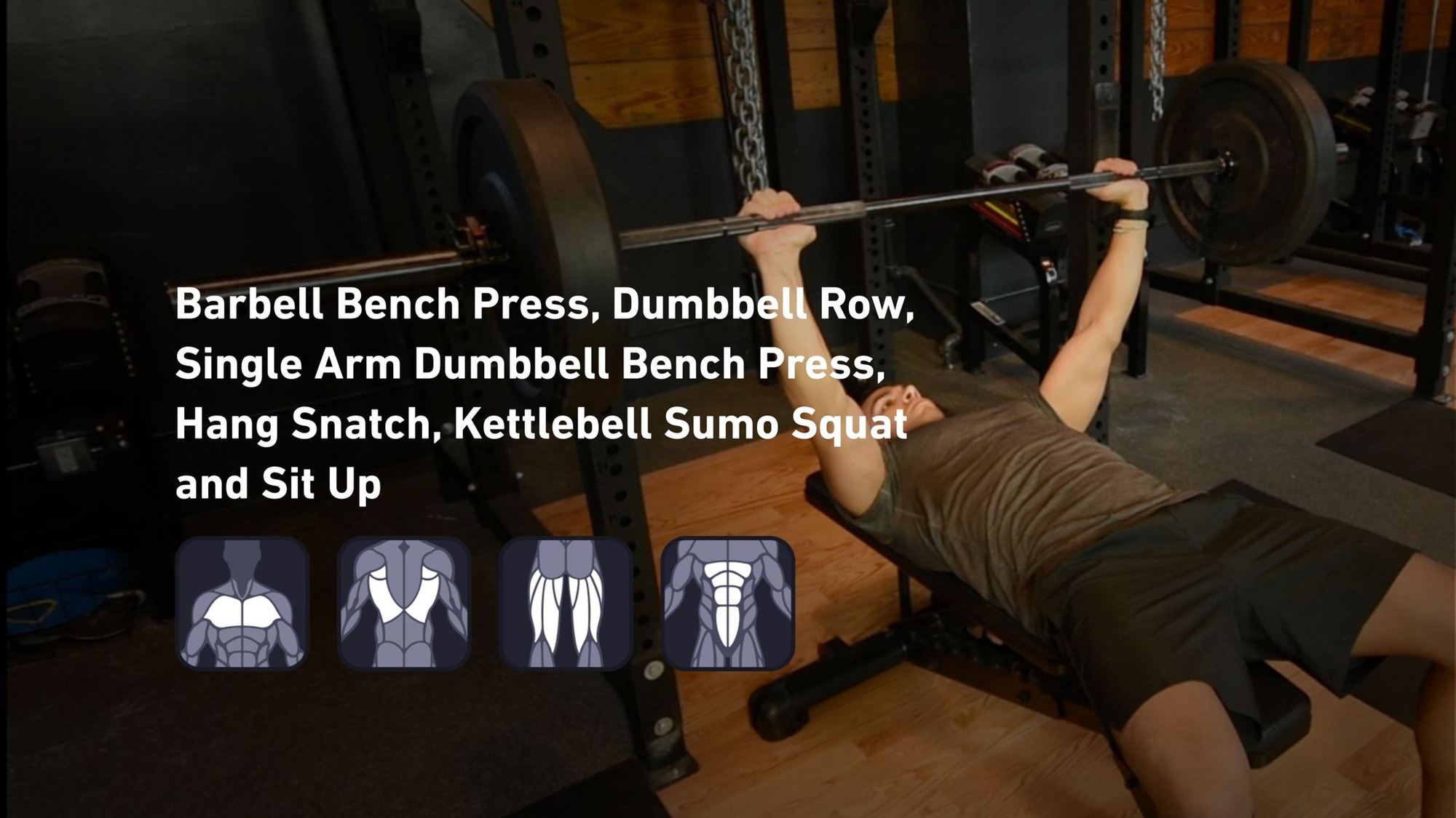 Fitbod - Chest, Back, Hamstrings, Abs 🏋️