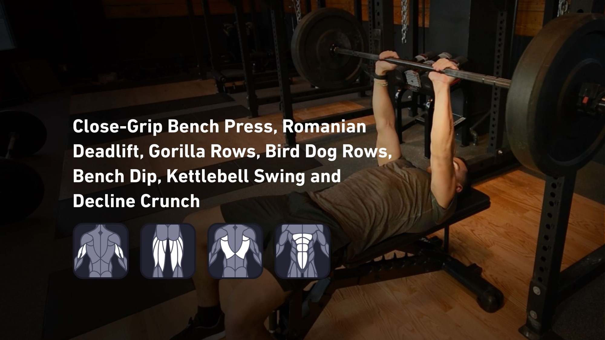 Fitbod - Triceps, Hamstrings, Back, Abs ๐๏ธ