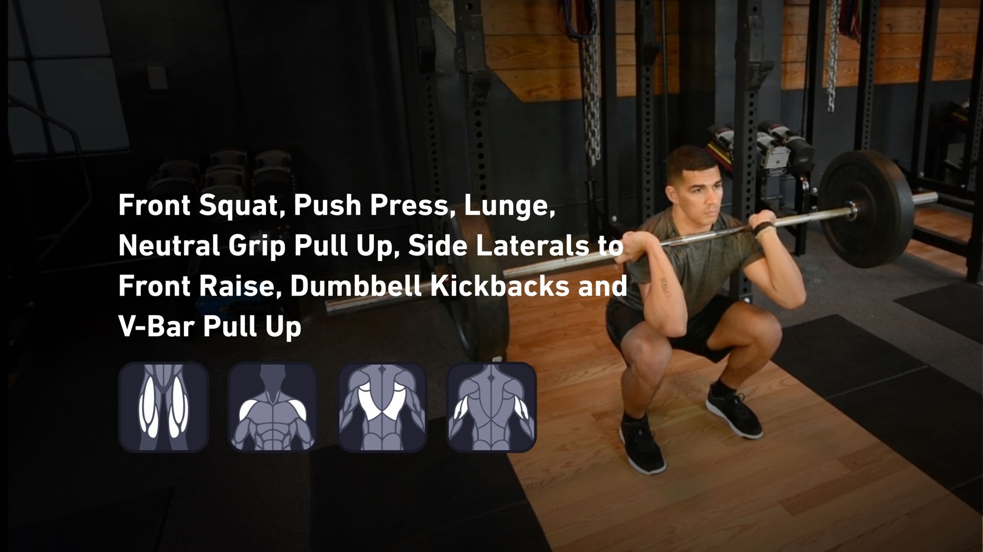 Fitbod - Quadriceps, Shoulders, Back, Triceps ๐๏ธ