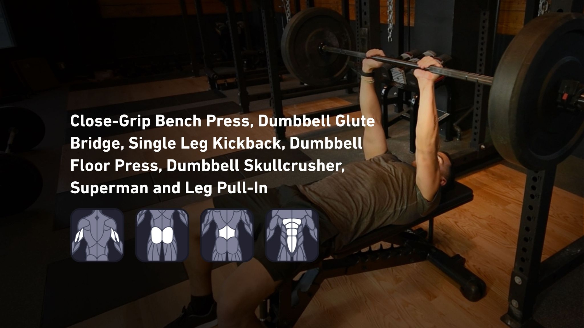 Fitbod - Triceps, Glutes, Lower Back, Abs ๐๏ธ