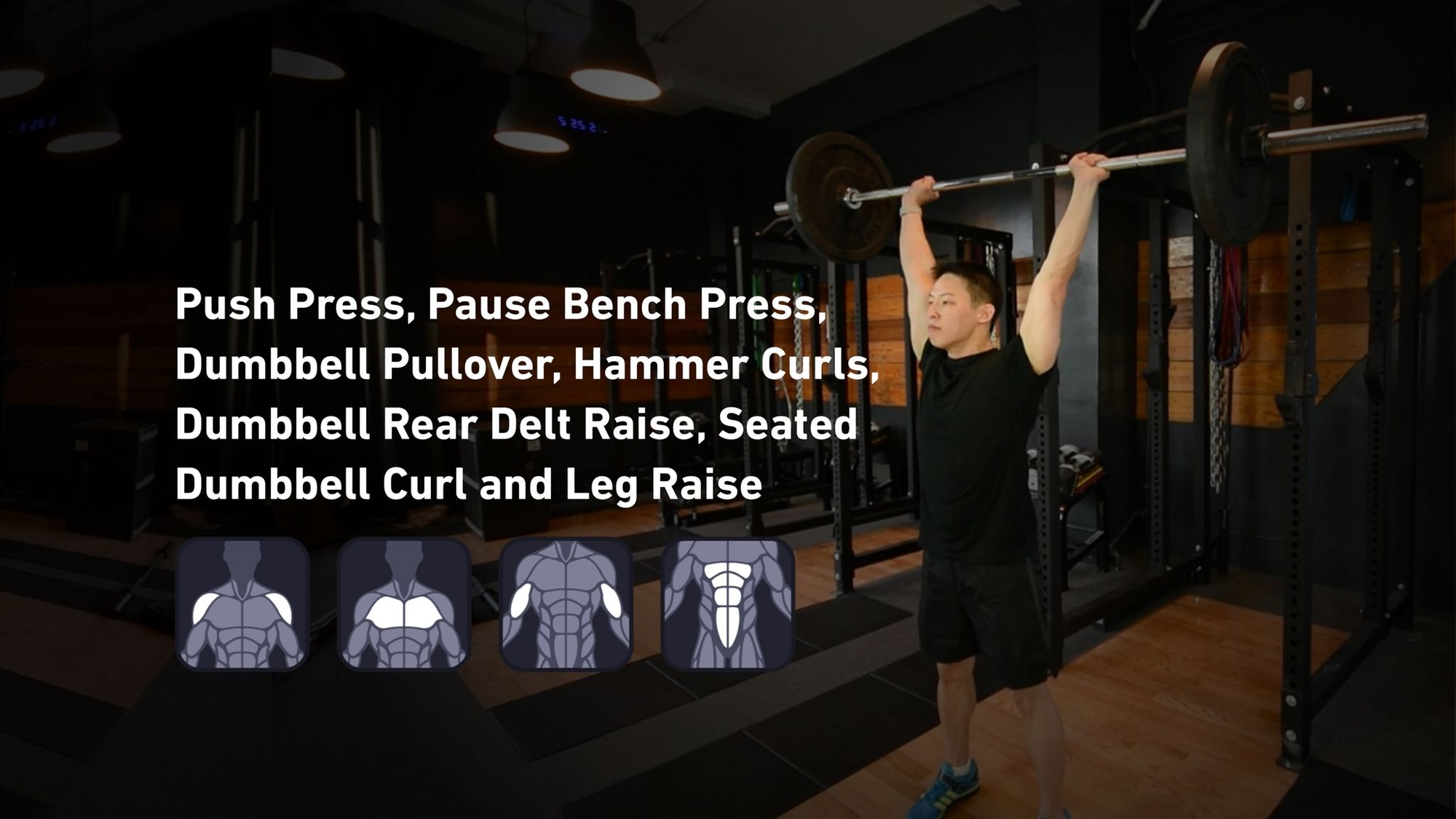 Fitbod - Shoulders, Chest, Biceps, Abs ๐๏ธ