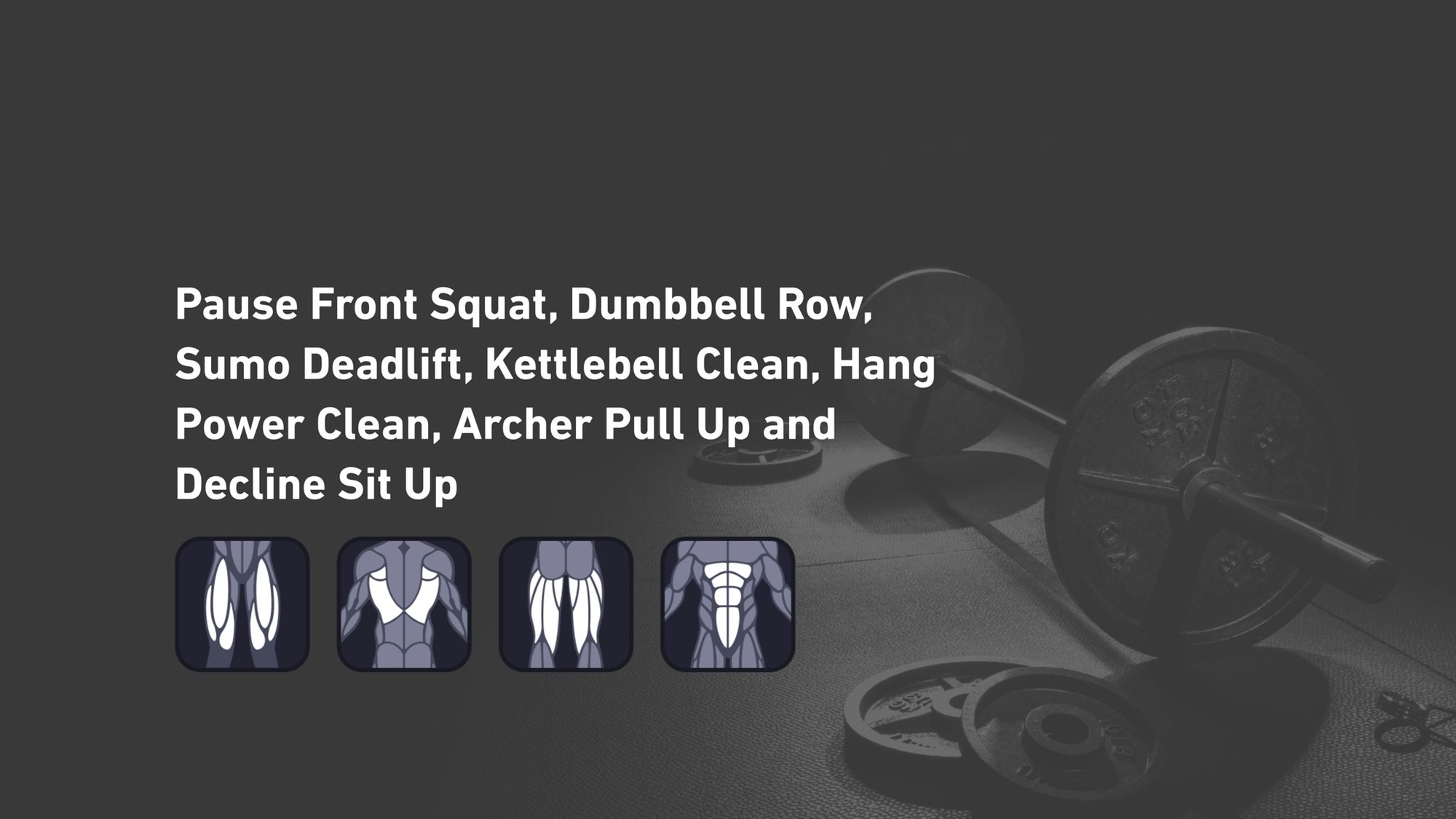 Fitbod - Quadriceps, Back, Hamstrings, Abs ๐๏ธ