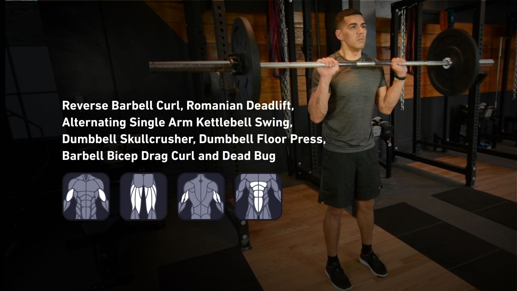 Fitbod - Biceps, Hamstrings, Triceps, Abs ๐๏ธ